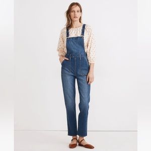 Madewell Stovepipe Denim Overalls